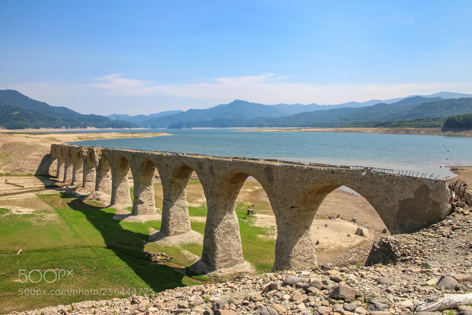 Canon EOS 5D Mark II sample photo. Taushubetsu bridge photography