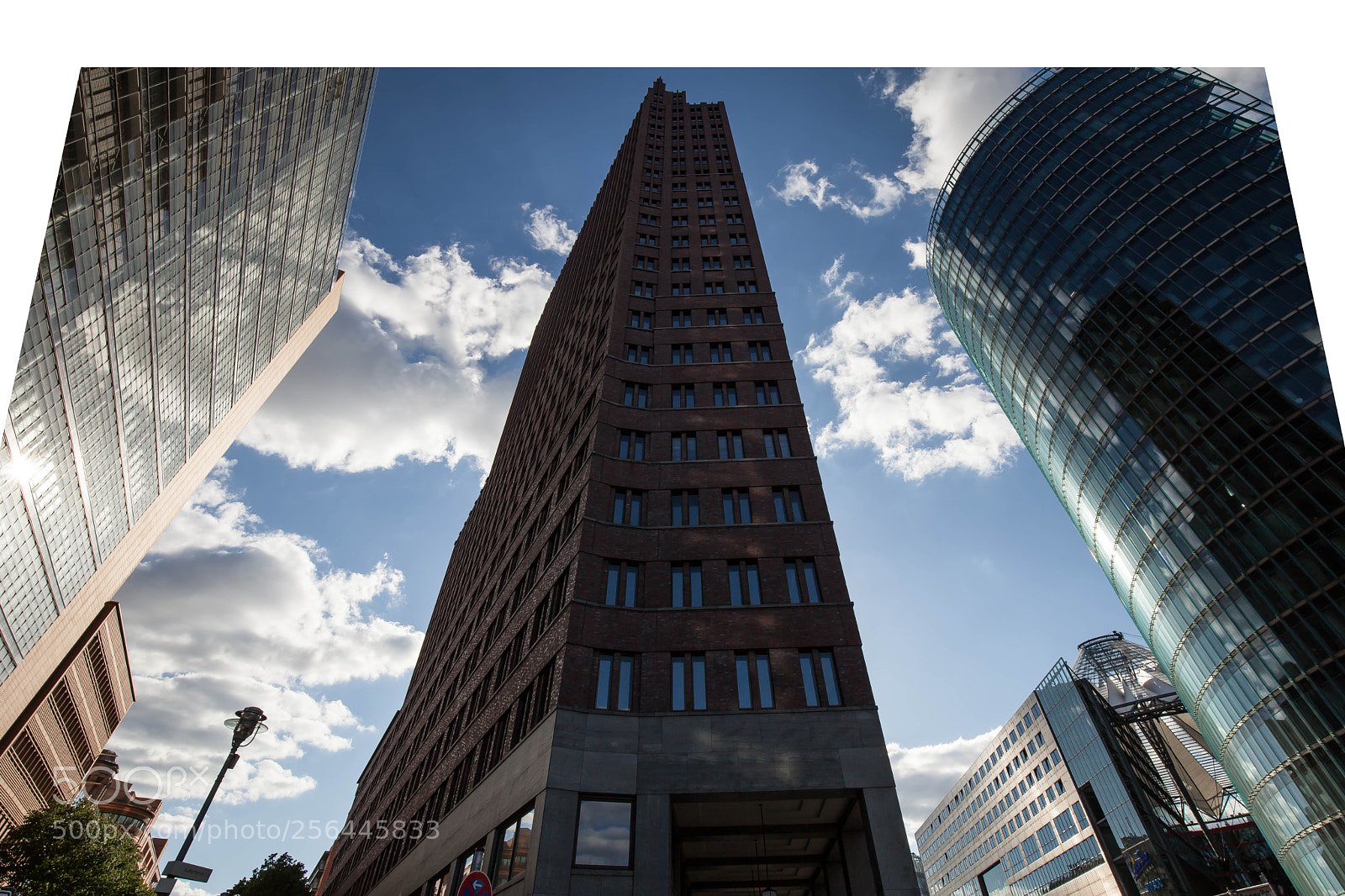 Canon EOS 5D Mark II sample photo. Three skyscrapers photography