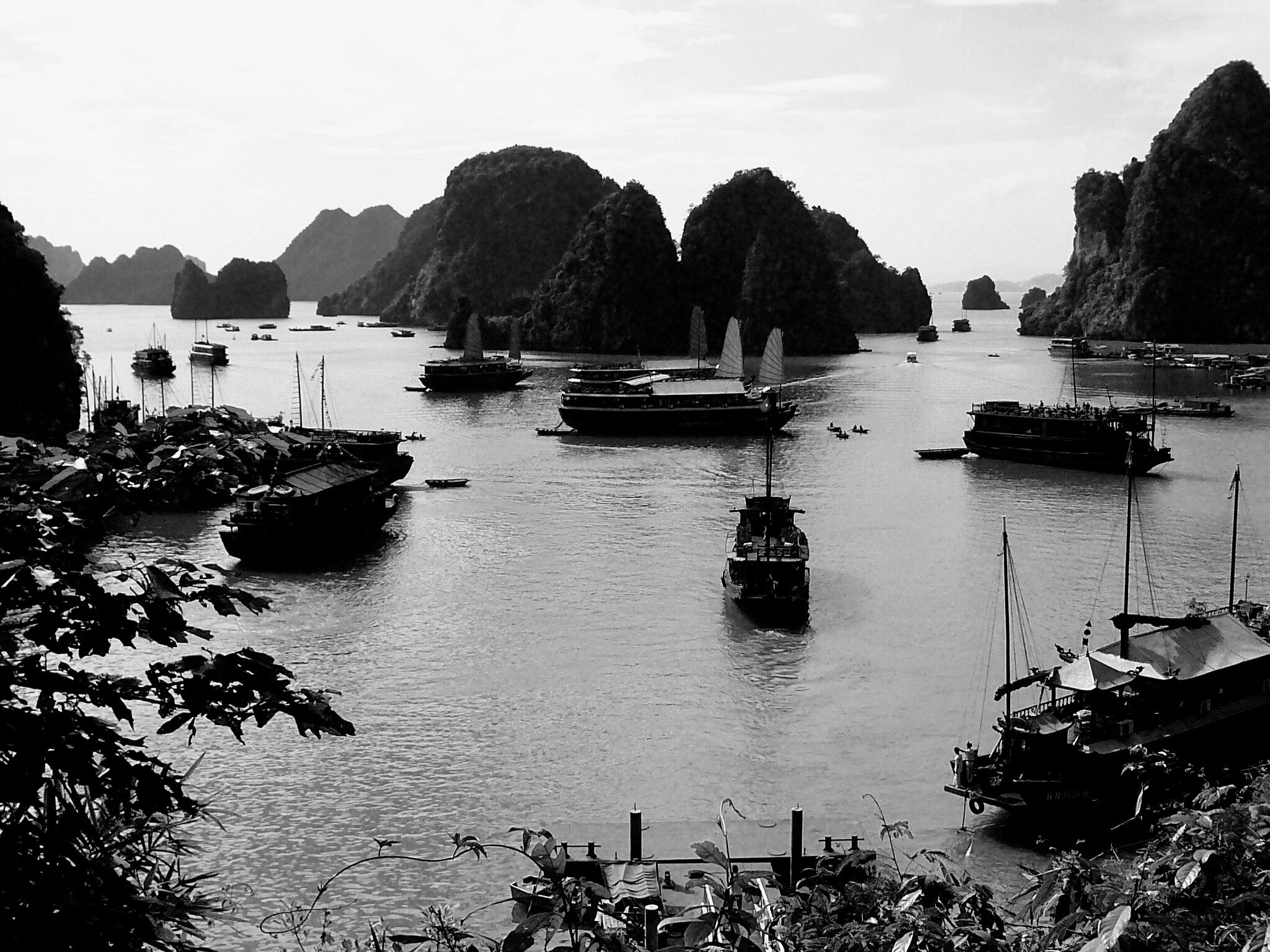 Panasonic DMC-FX50 sample photo. Halong bay - 2007 photography