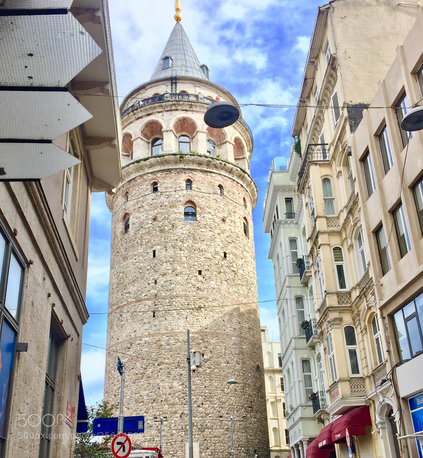 Apple iPhone 6 sample photo. Galata kulesi photography