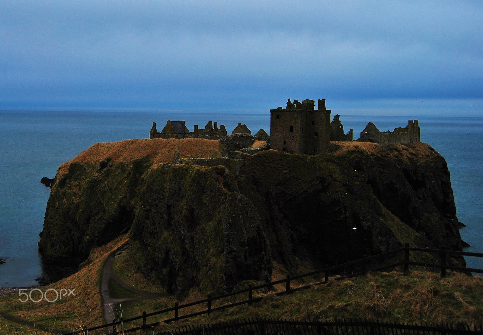 Nikon D60 sample photo. Dunnottar castle, scotland photography