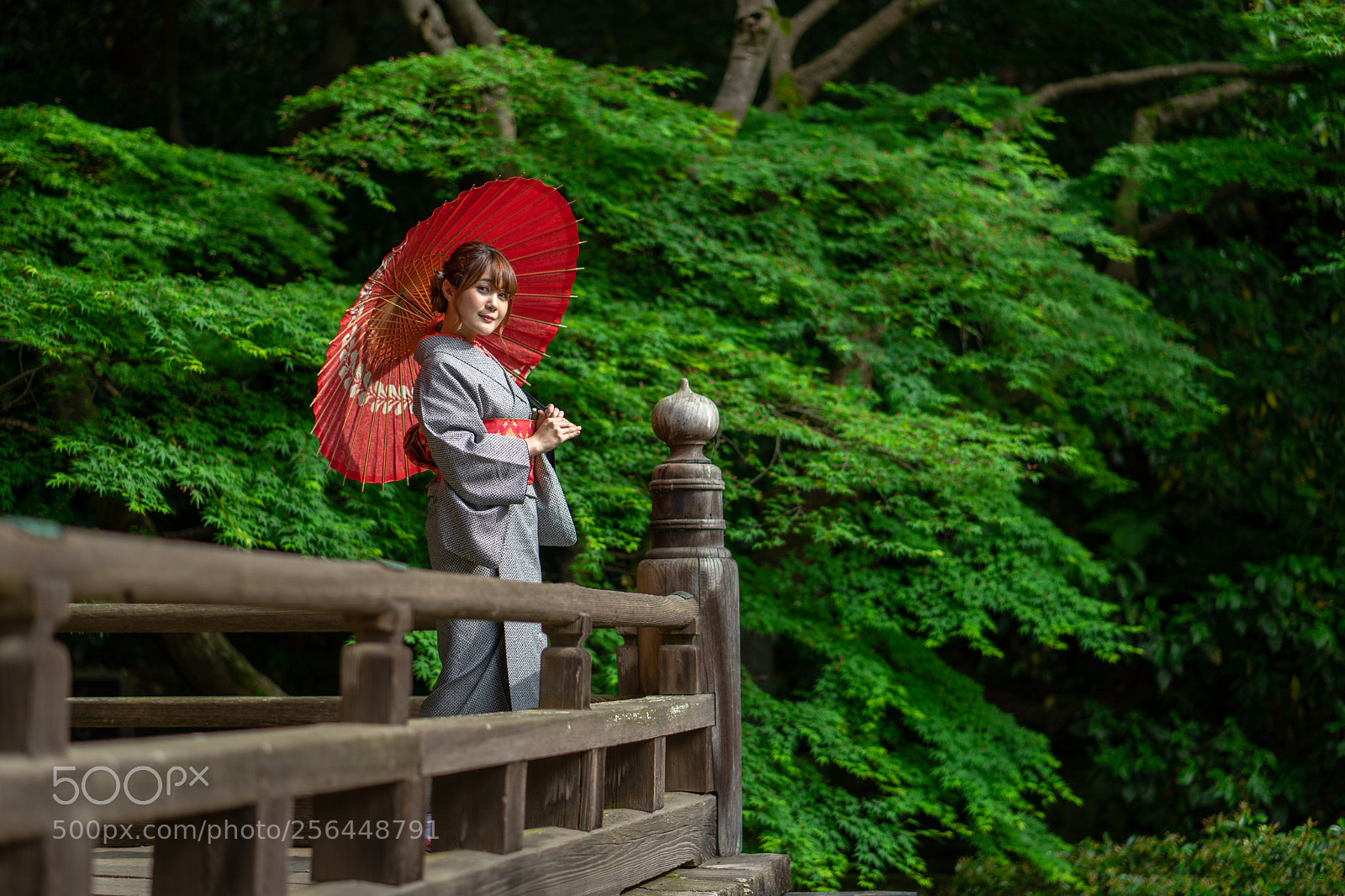 Sony a7 II sample photo. Red umbrella photography