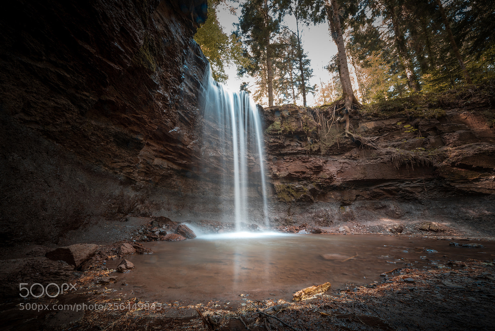 Nikon D750 sample photo. Hörschbach waterfall photography