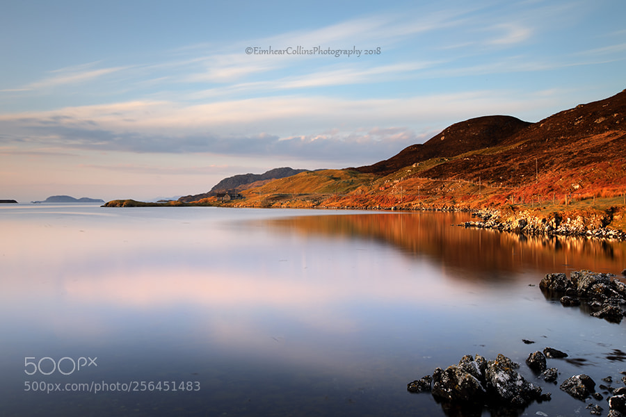 Canon EOS 5D Mark IV sample photo. Morning light at loch photography
