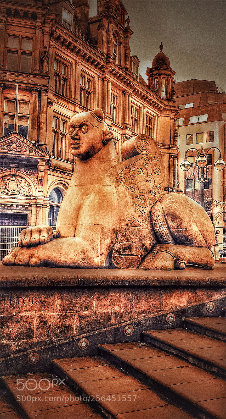 Apple iPhone 4S sample photo. Birmingham sphinx: the guardian photography