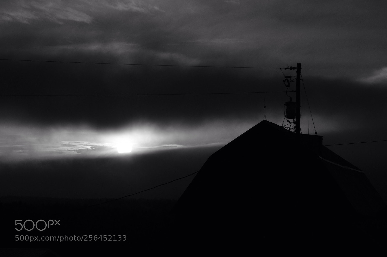 Nikon D5000 sample photo. Mysterious sundown photography