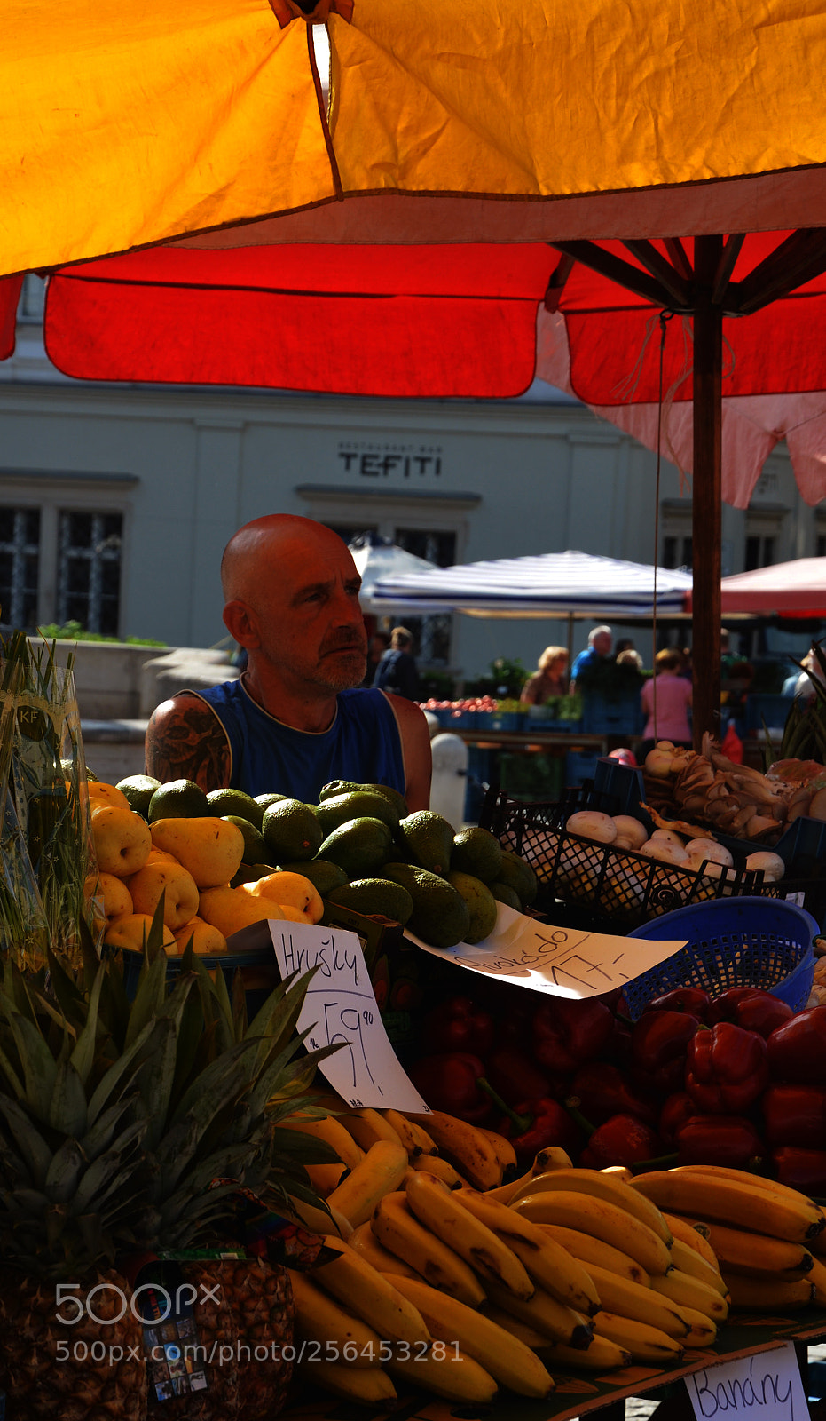 Nikon D5100 sample photo. Brno market photography