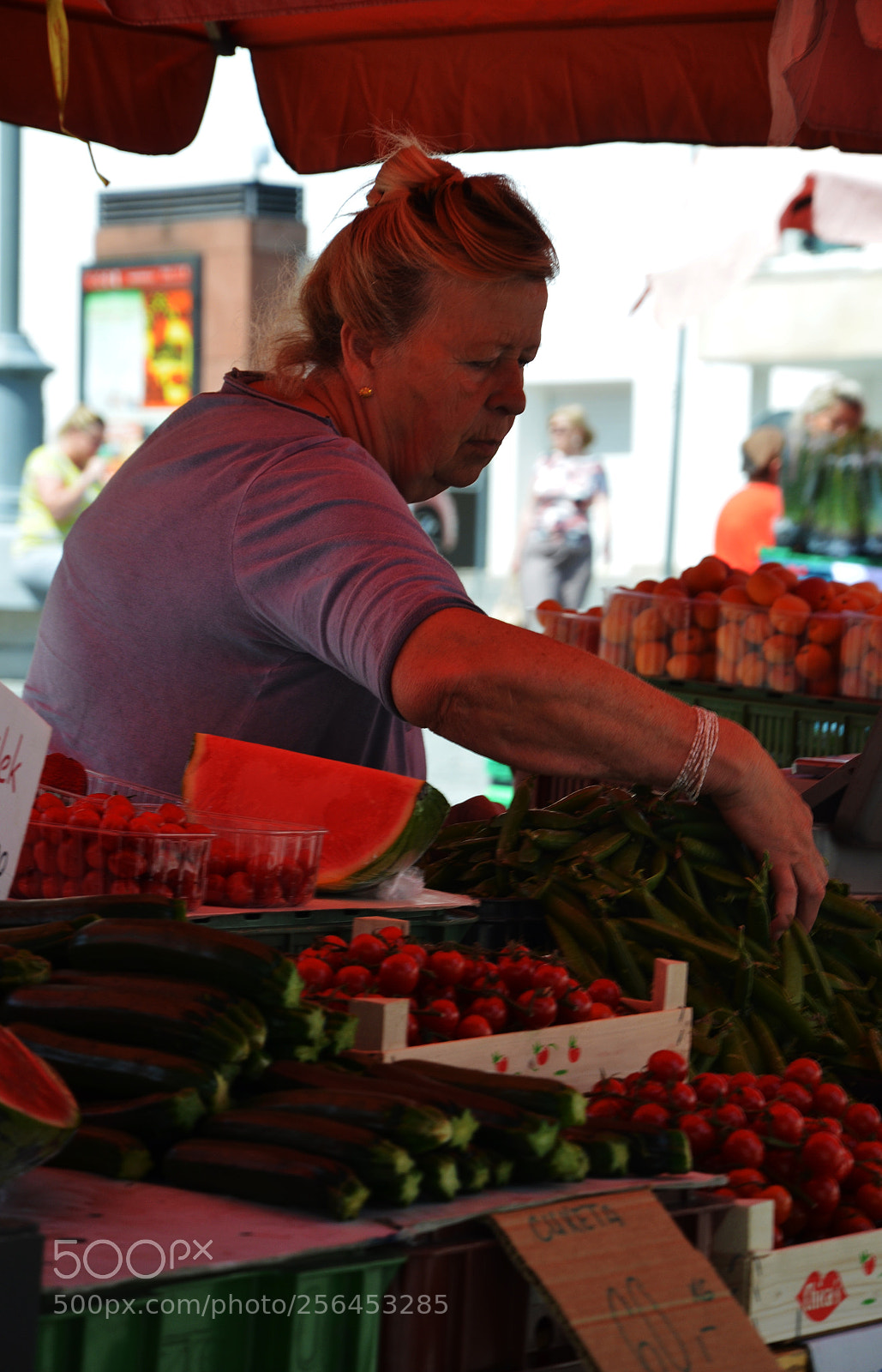 Nikon D5100 sample photo. Brno market photography