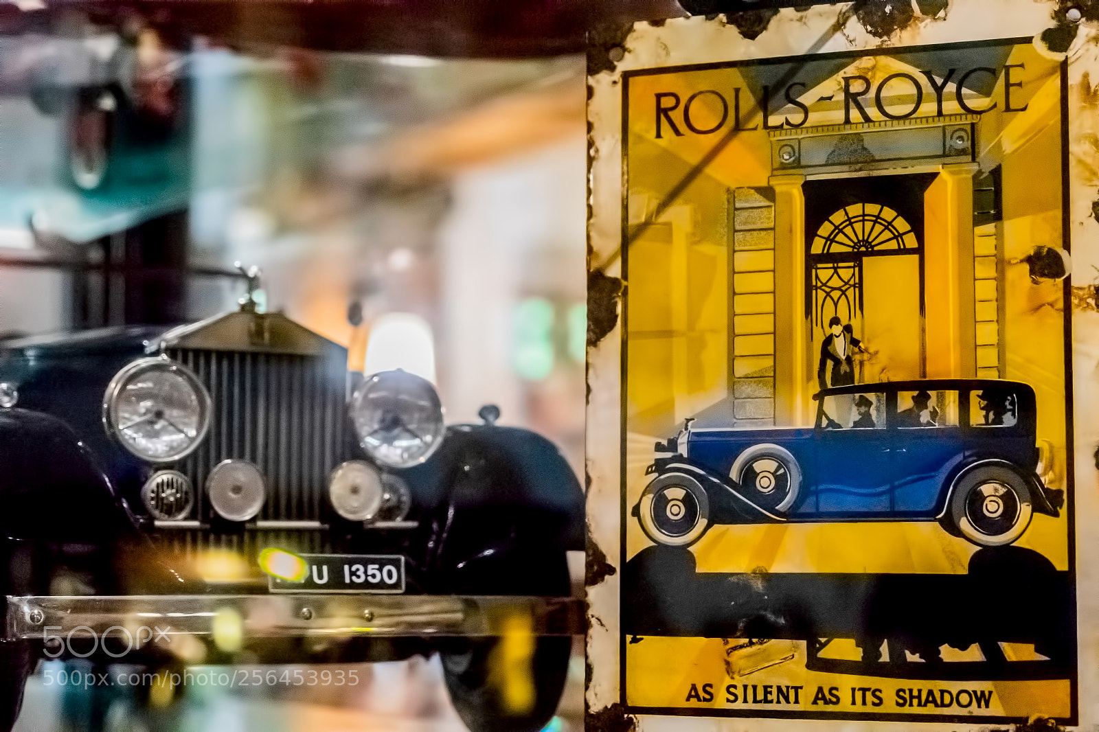 Sony a7 II sample photo. Rolls royce vintage model photography