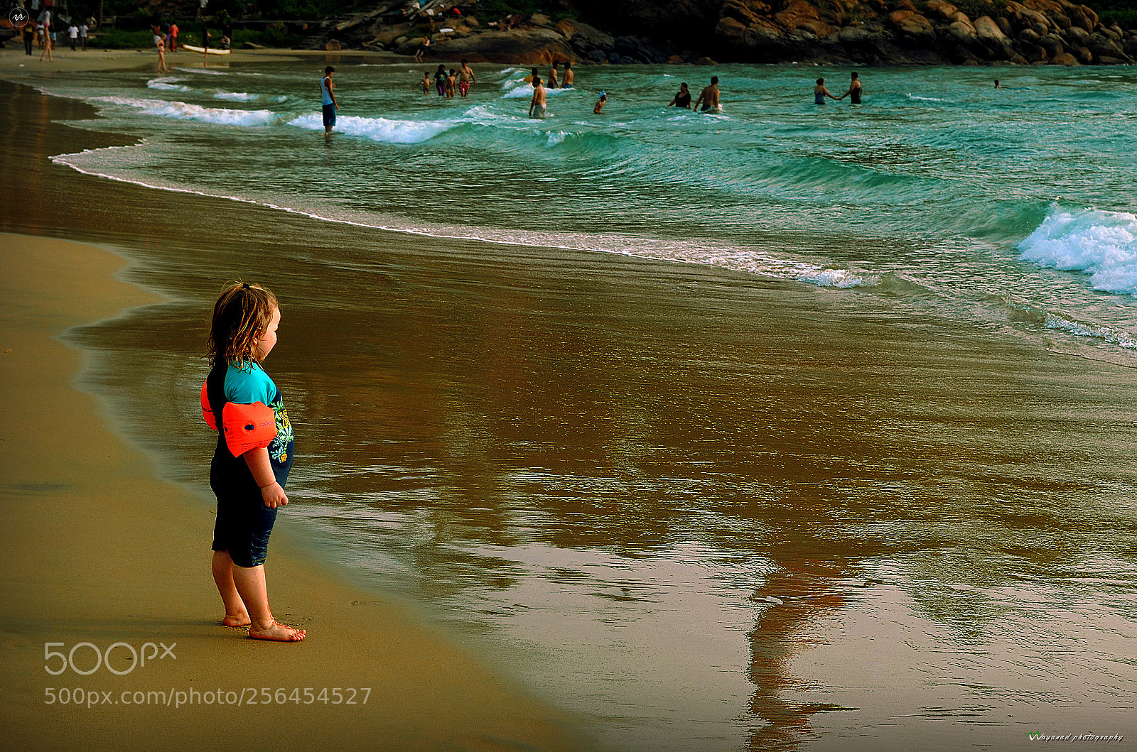 Nikon D5100 sample photo. Girl at kovalam photography
