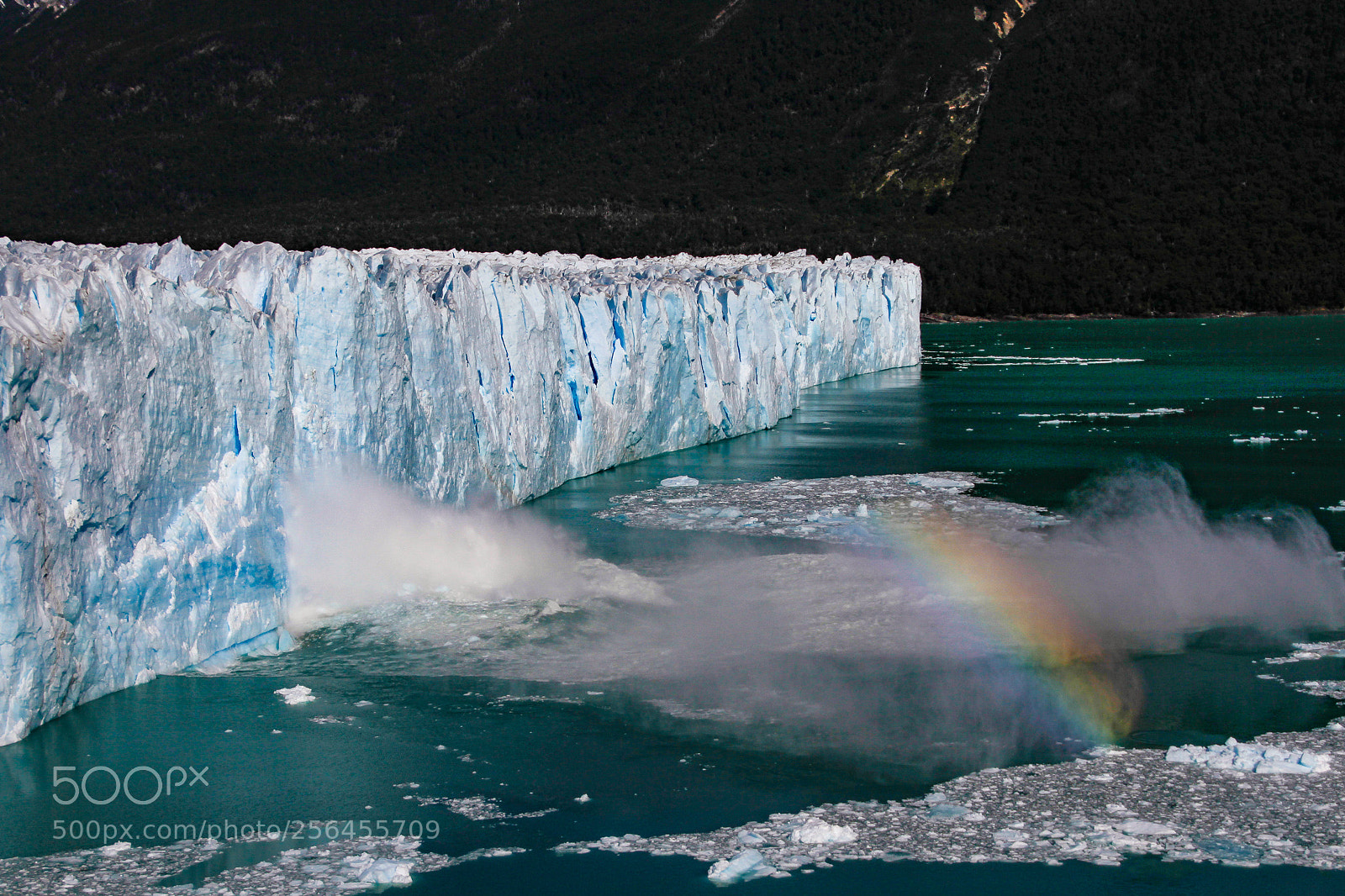 Canon EOS 7D sample photo. Colours of roaring ice photography