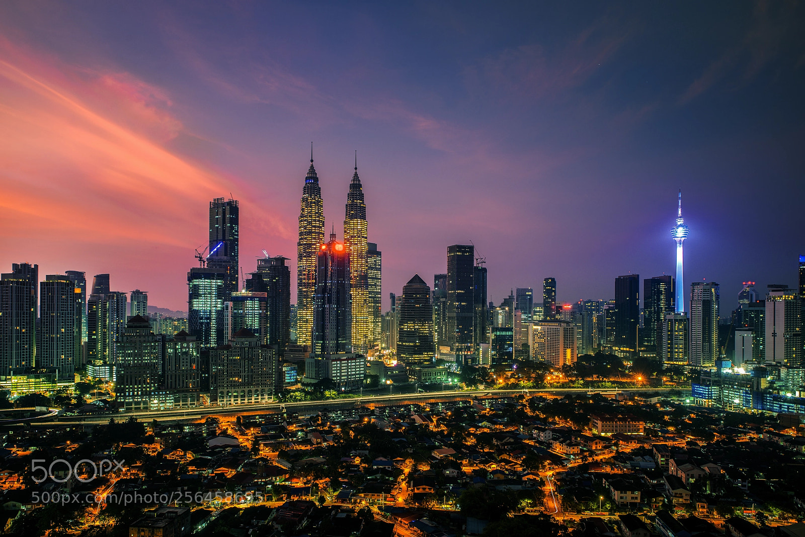 Nikon D800 sample photo. Cityscape of kuala lumpur photography