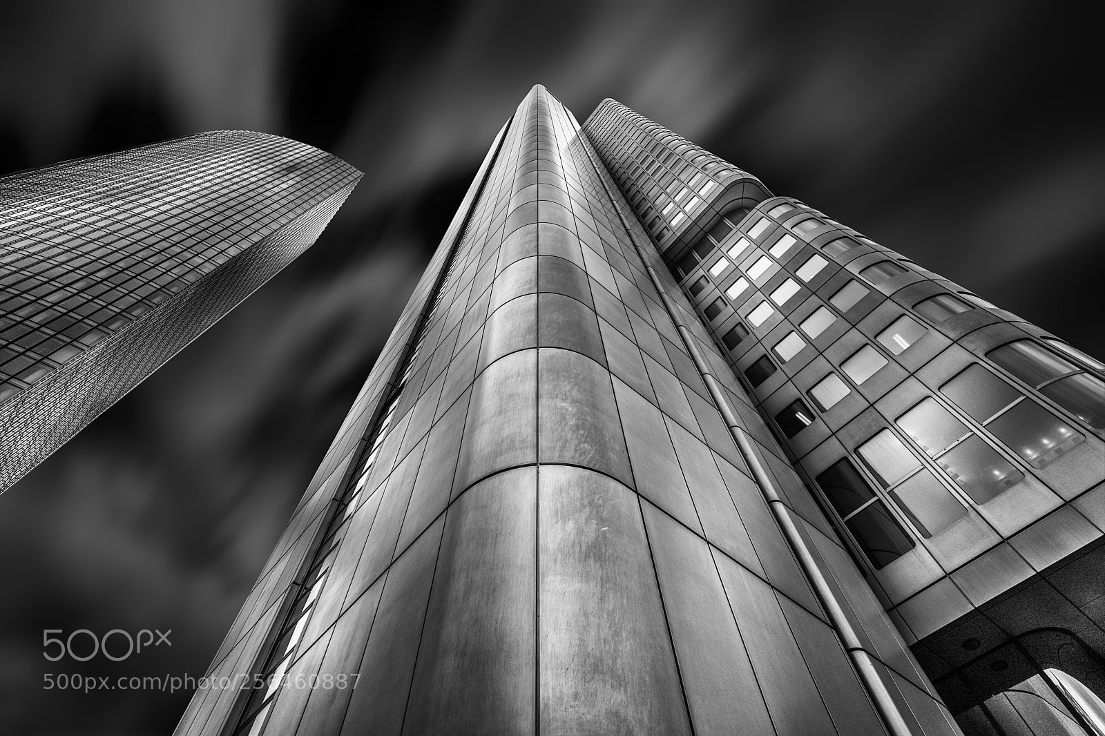 Sony a7R II sample photo. Silver tower and skyper photography