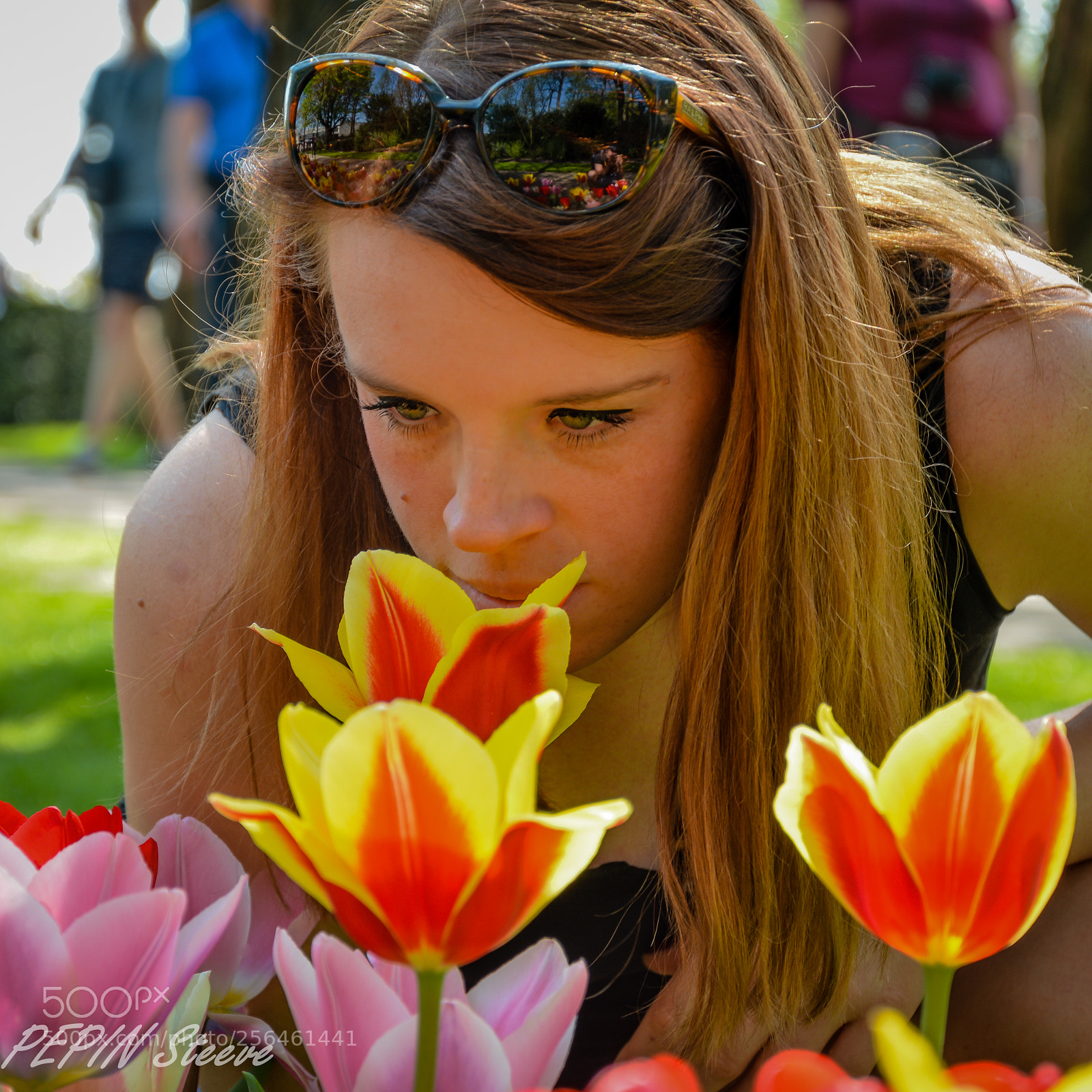 Nikon D7100 sample photo. Laurie at keukenhof photography