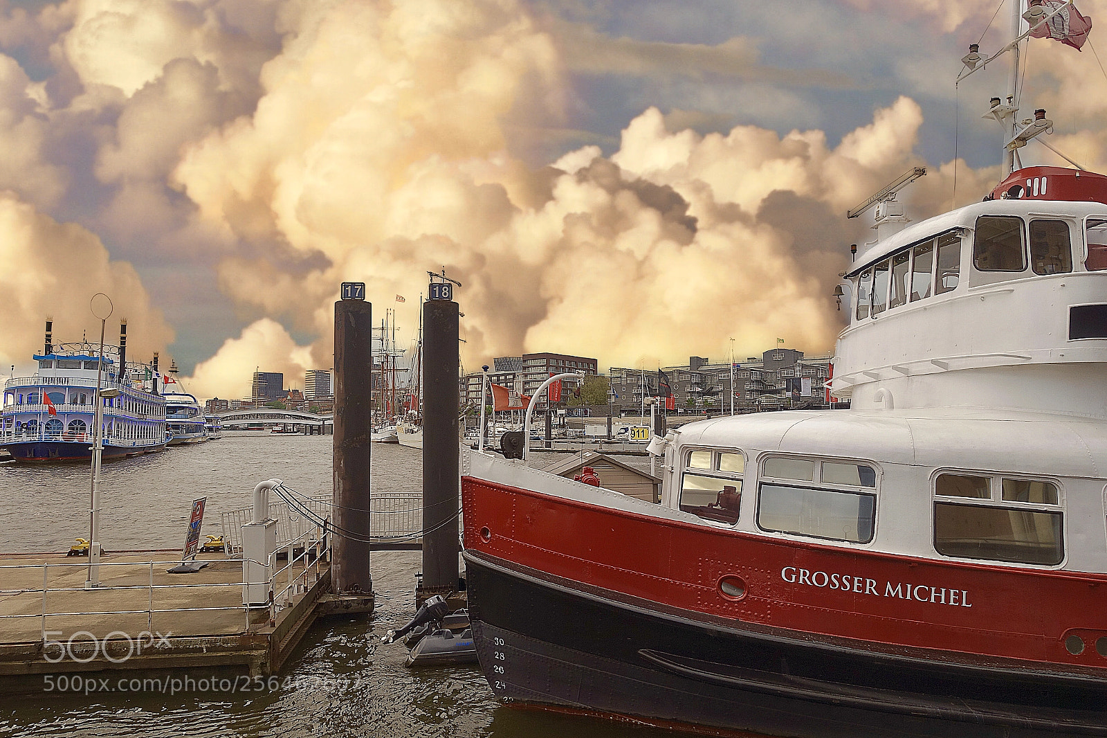 Sony Cyber-shot DSC-RX100 III sample photo. Hamburg harbor photography