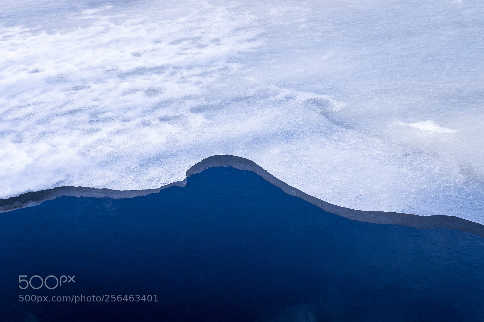 Canon EOS 70D sample photo. Ice and water abstract photography
