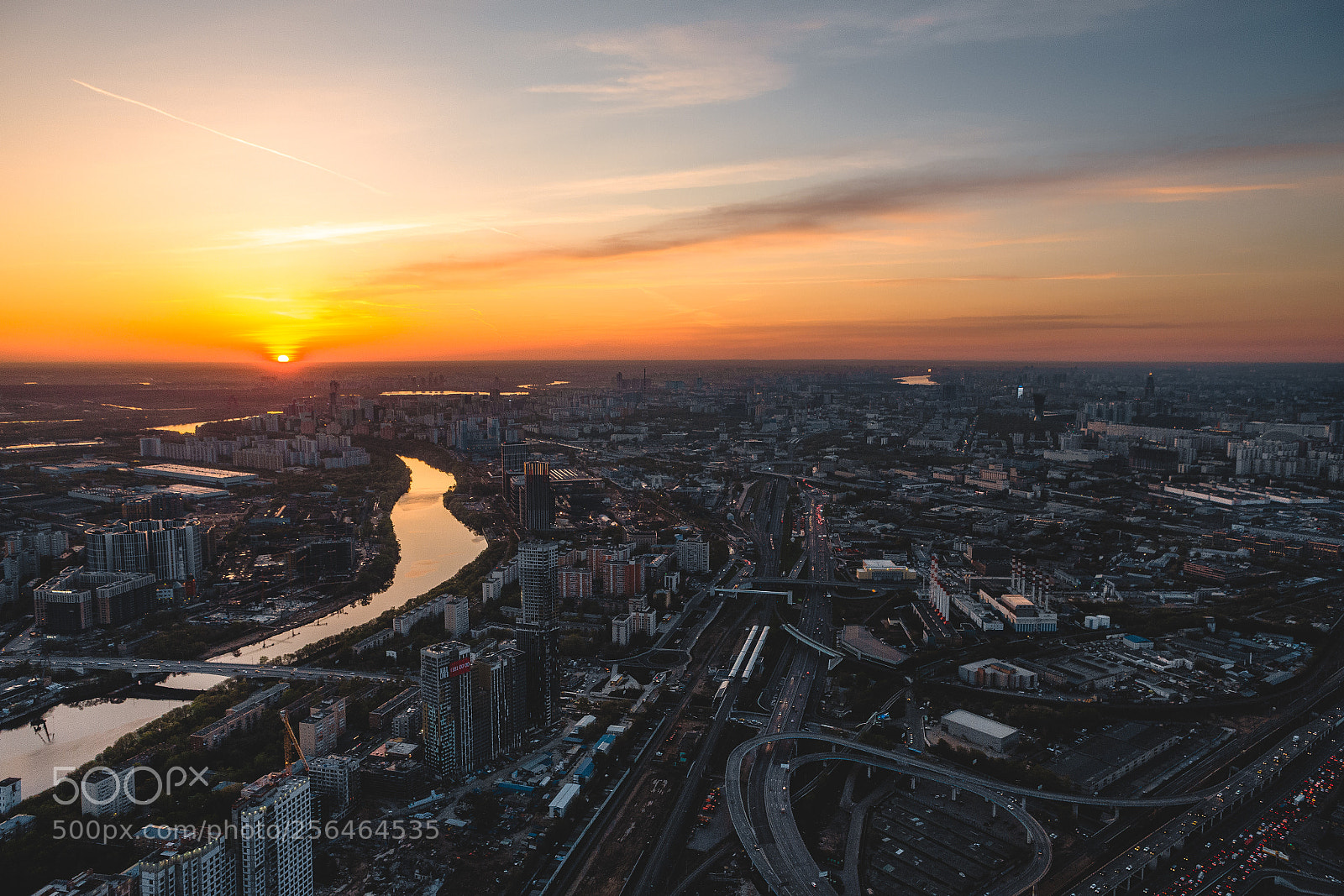 Canon EOS 6D sample photo. 354 meters above moscow photography