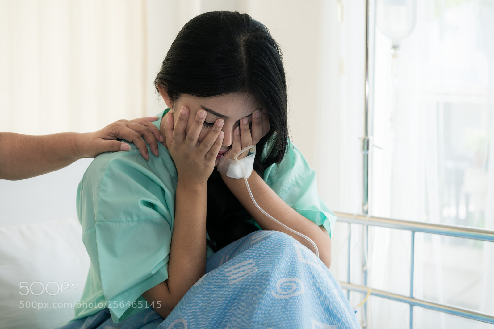 Sony a7R II sample photo. Asian young woman patient photography