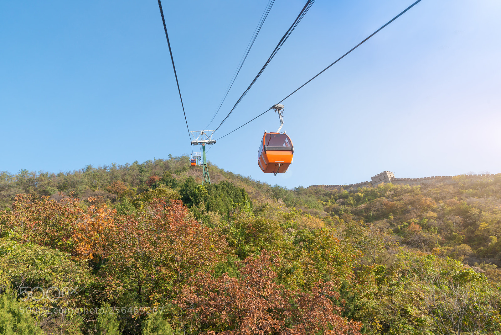 Nikon D800 sample photo. Cable car taking visitors photography
