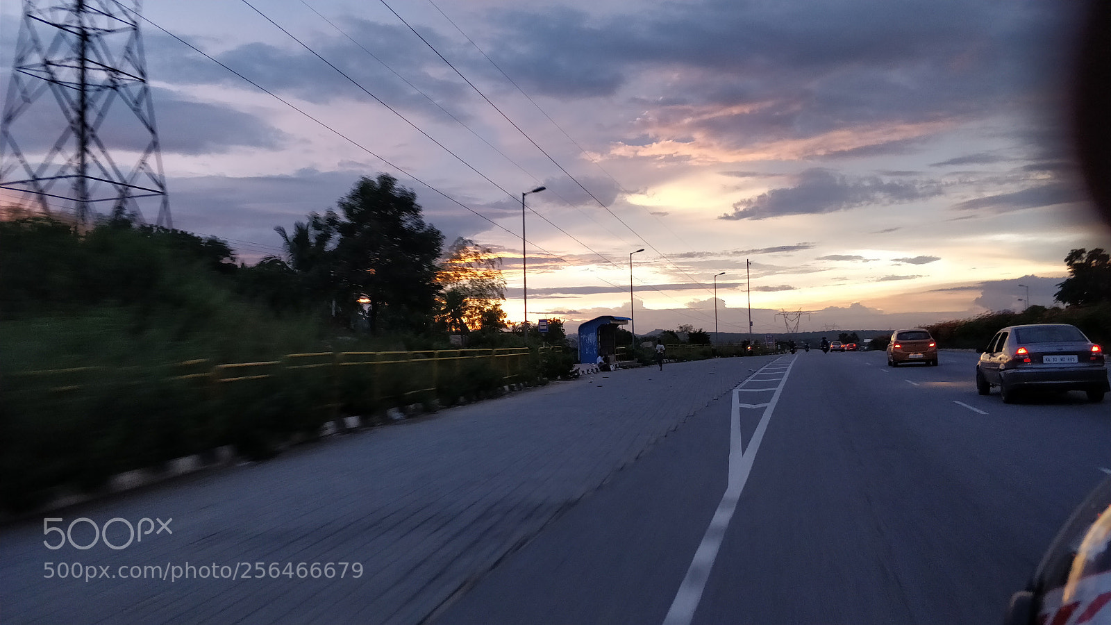 OnePlus 5 sample photo. Journey by road photography