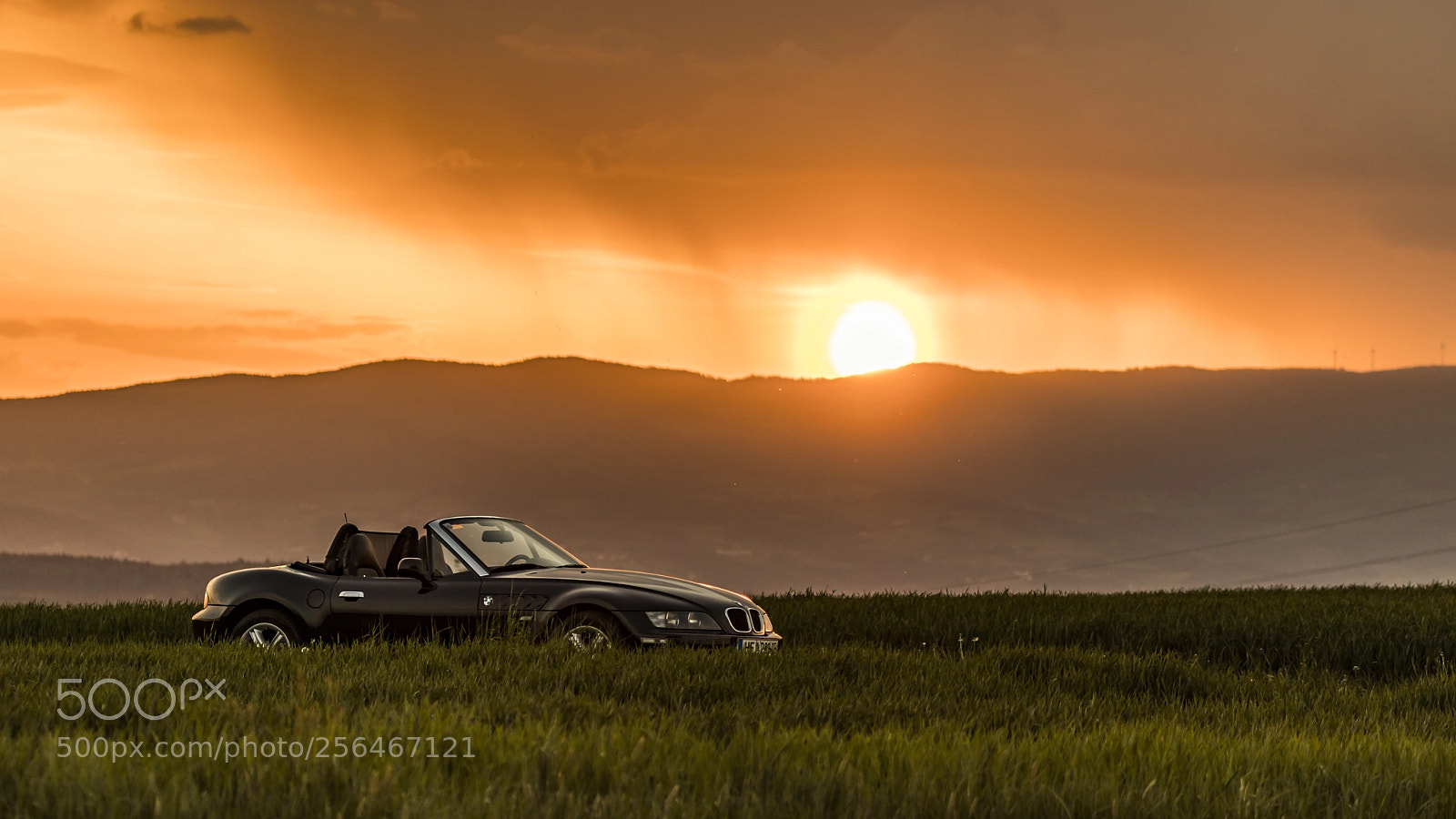 Canon EOS 80D sample photo. Bmw z3 at sunset photography