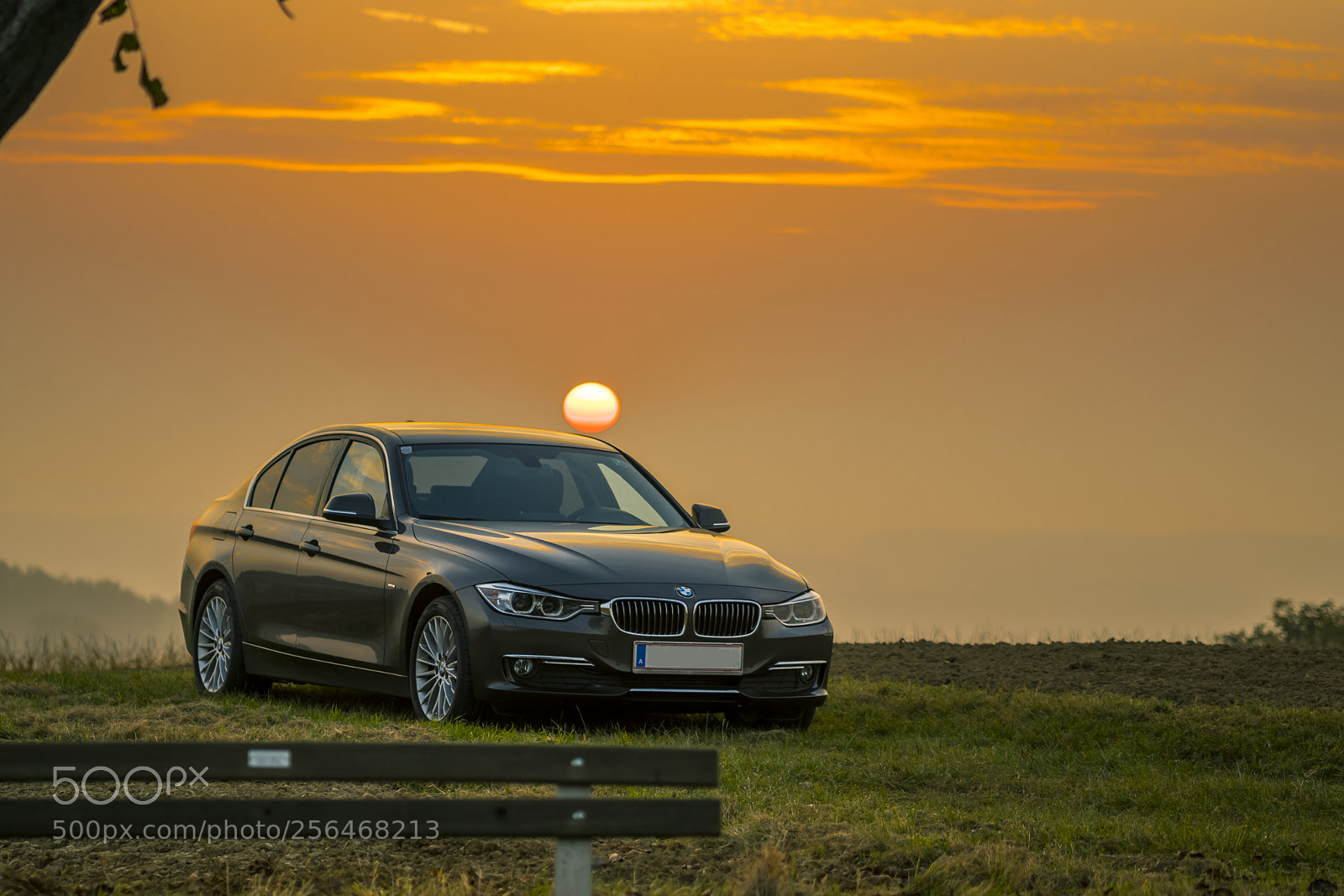 Canon EOS 80D sample photo. Bmw 3-series at sunset photography