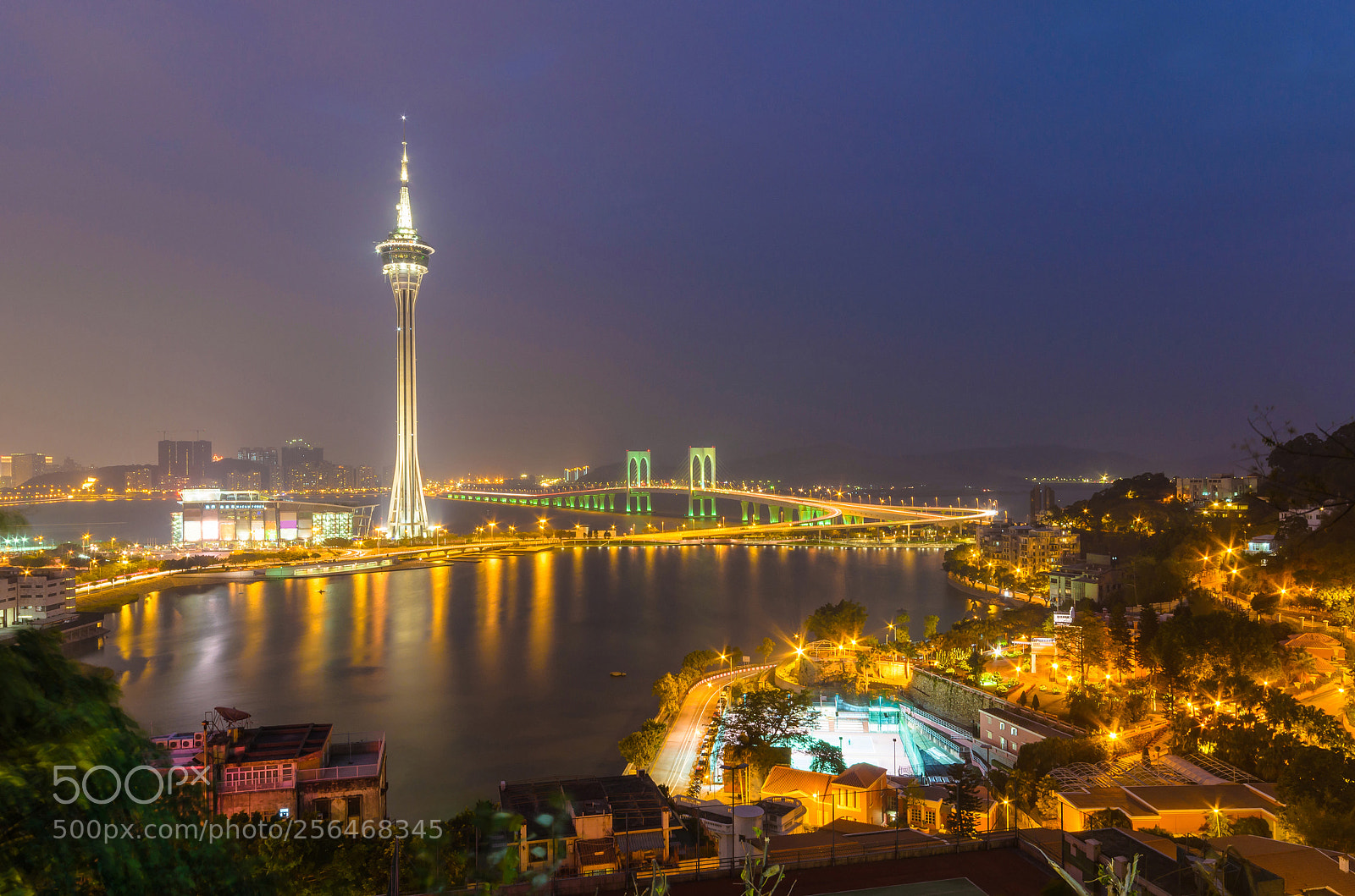 Nikon D5100 sample photo. Macau tower photography