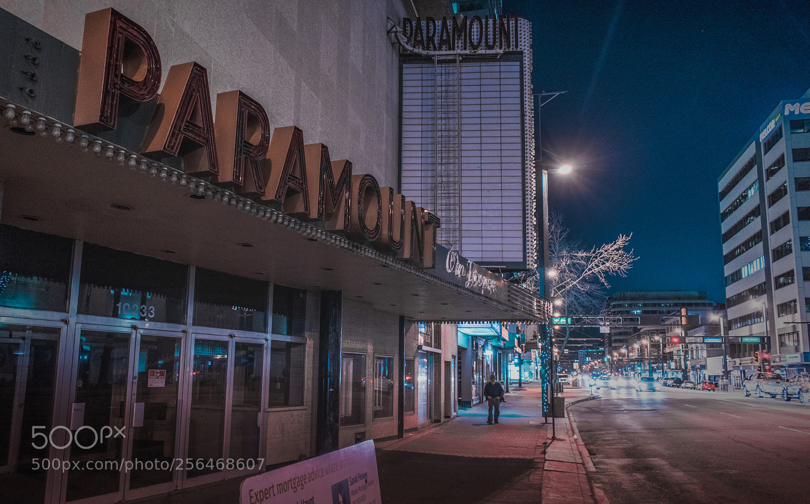 Nikon D5300 sample photo. The ol' paramount theater photography