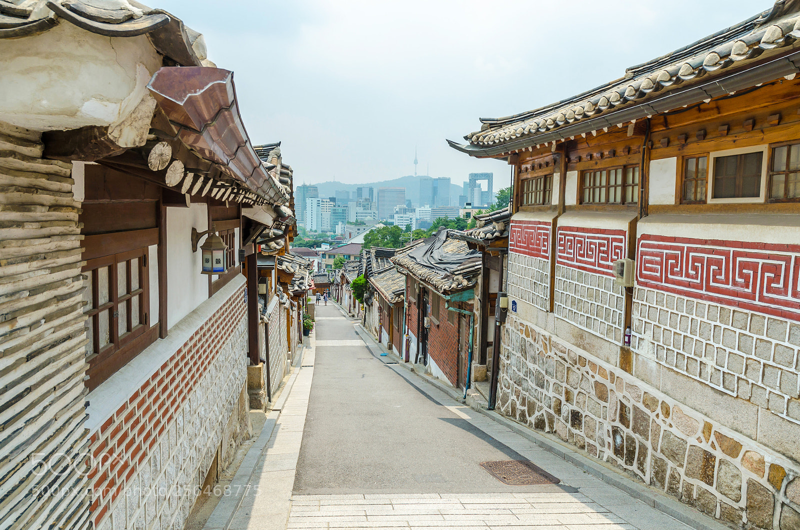 Nikon D5100 sample photo. Bukchon hanok village photography