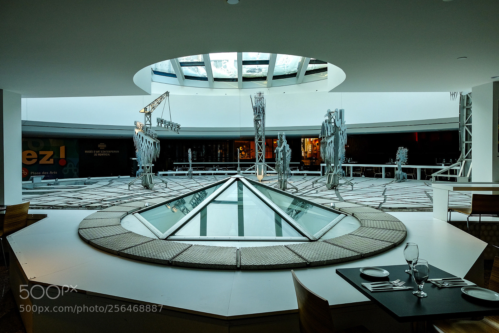 Fujifilm X70 sample photo. Place des arts underground photography