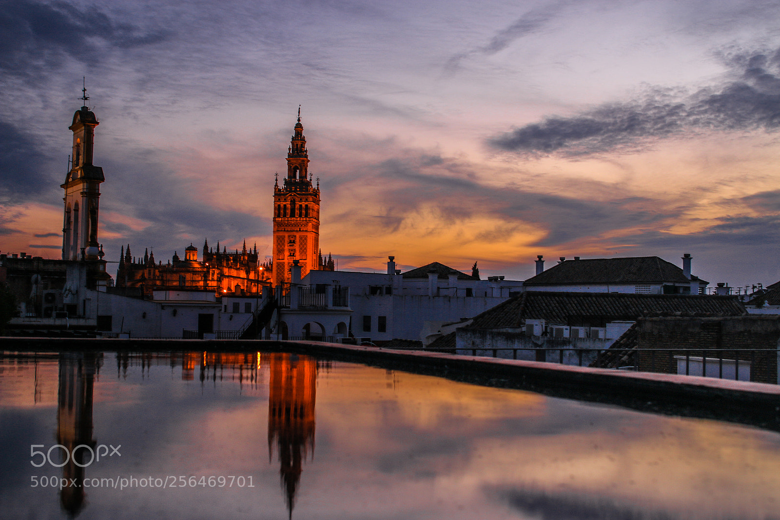 Canon EOS 70D sample photo. Seville, spain from rooftop photography