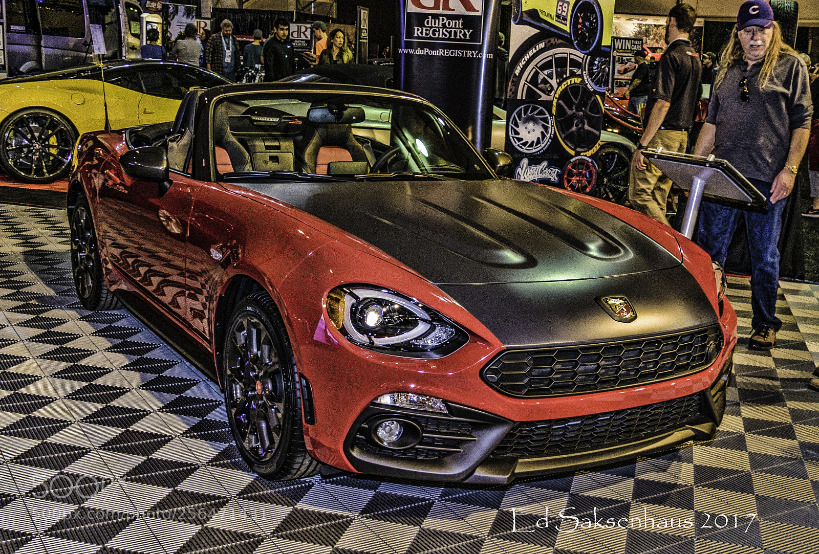 Panasonic Lumix DMC-FZ1000 sample photo. Abarth at the barrett-jackson photography