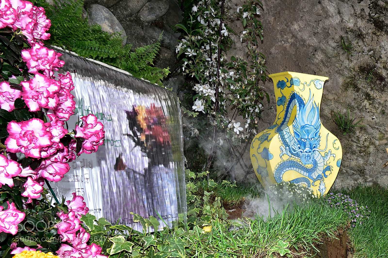 Nikon D5500 sample photo. Borgo in fiore photography