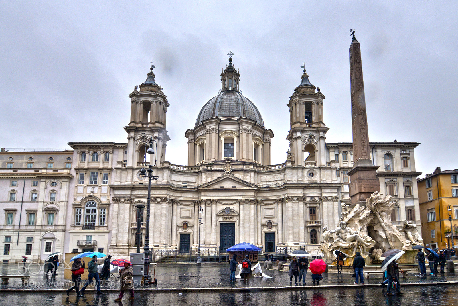 Nikon D800 sample photo. Piazza navona photography