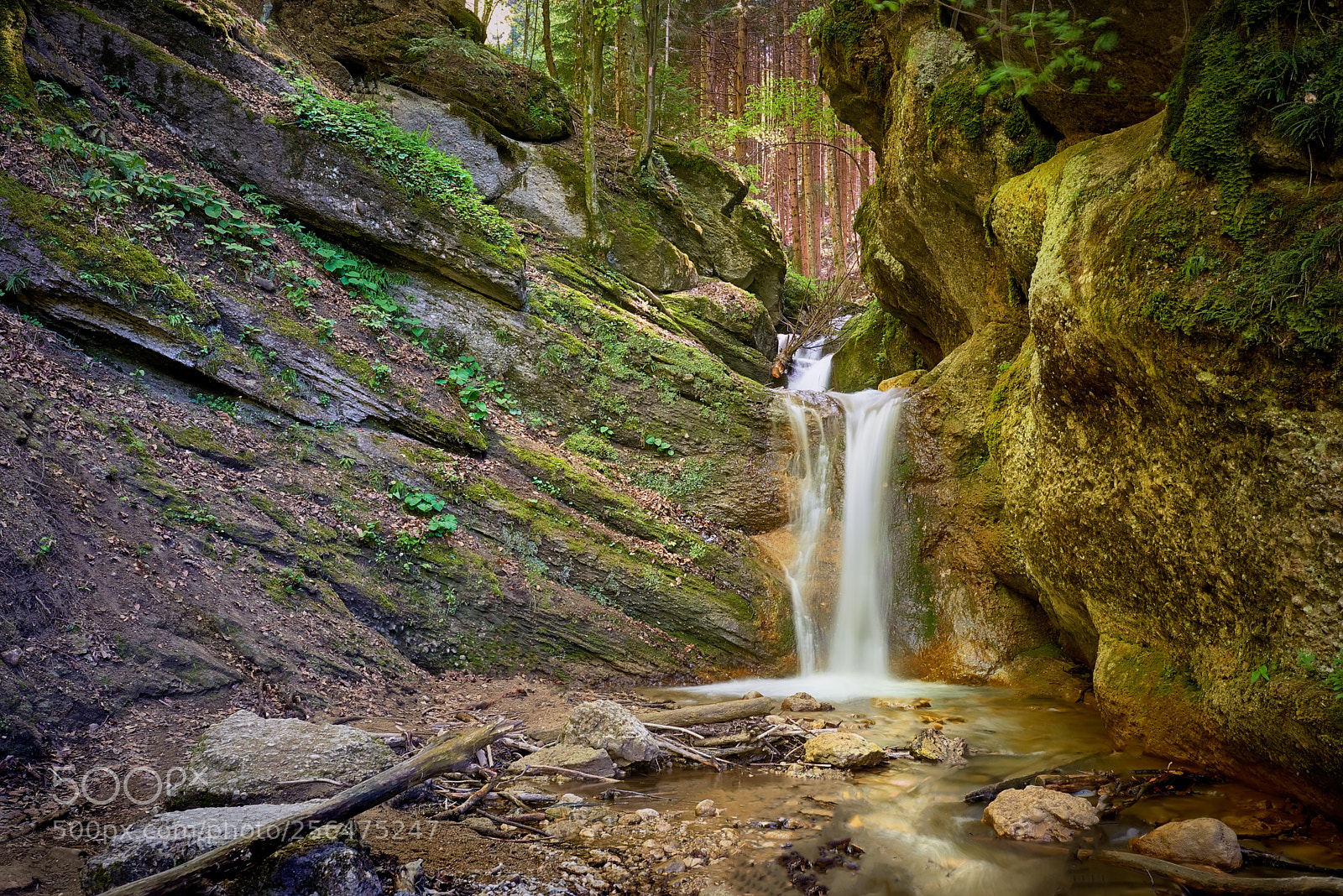 Nikon D750 sample photo. Waterfall photography