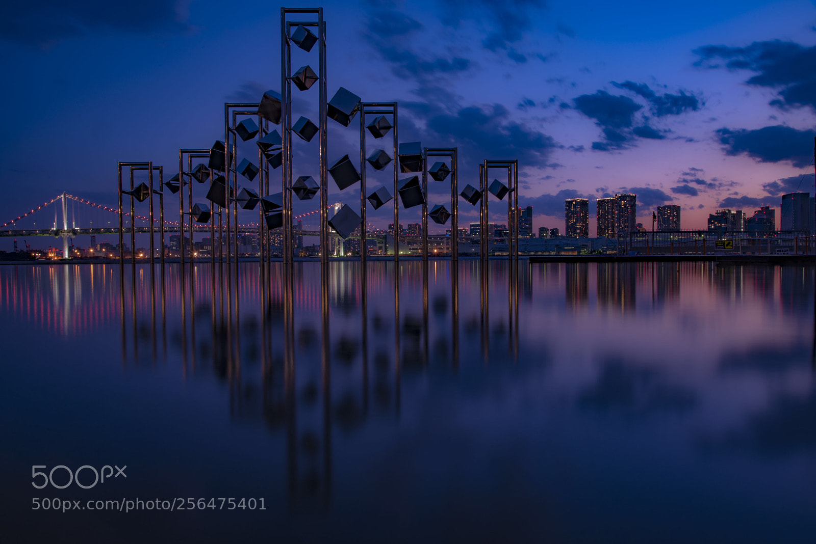 Nikon D750 sample photo. Harumi pier photography