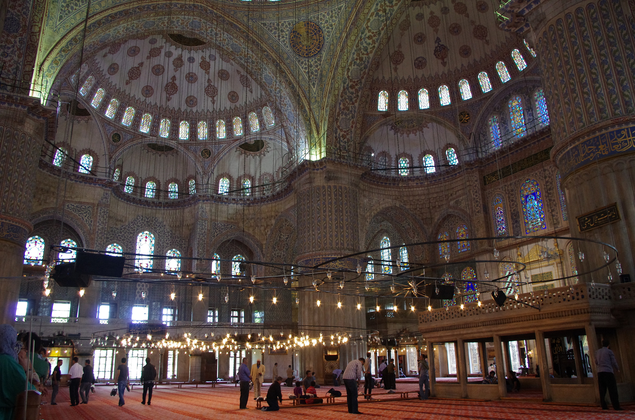 Pentax smc DA 18-55mm F3.5-5.6 ED AL II (IF) sample photo. Blue mosque photography