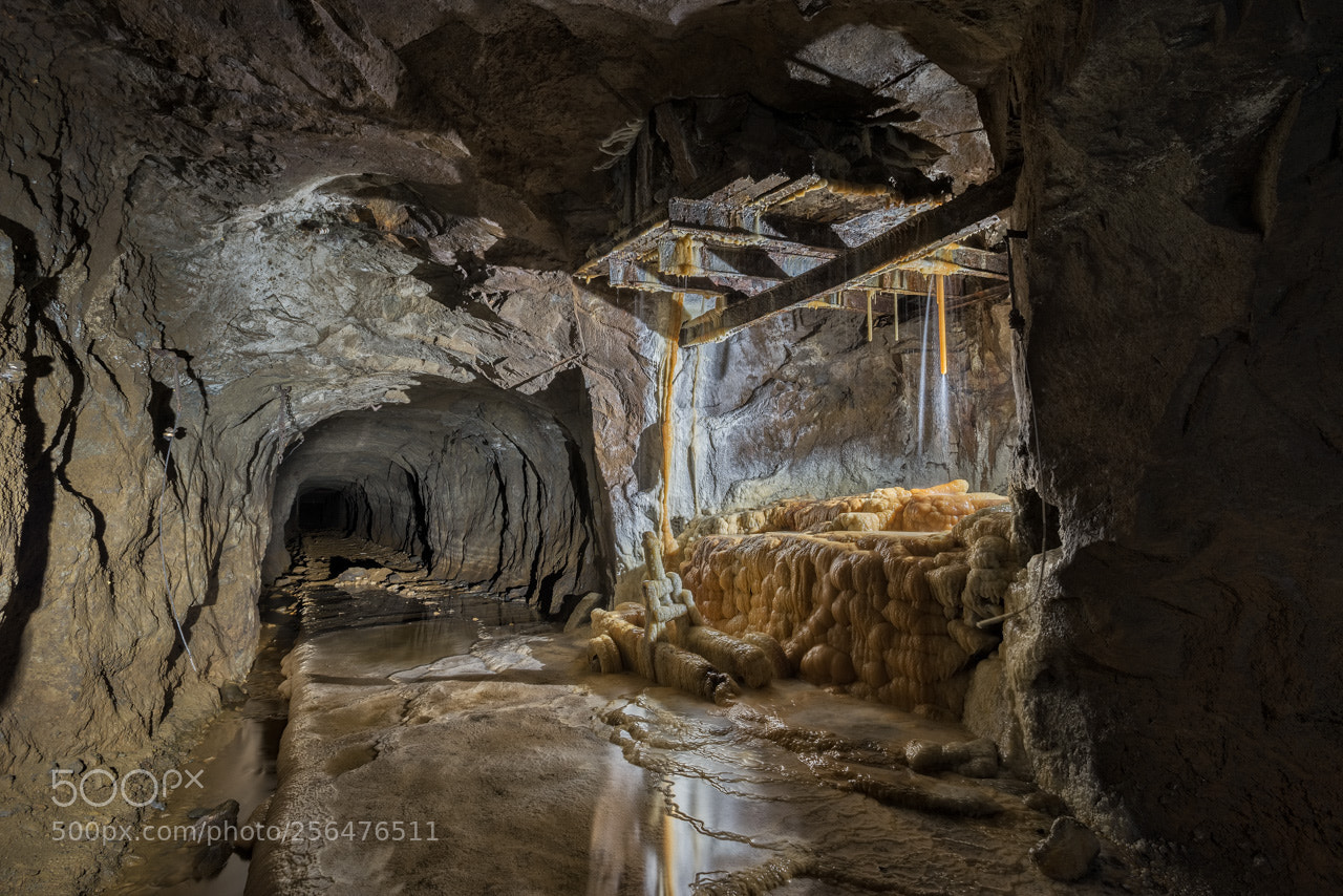 Nikon D600 sample photo. Flowstone formed stage photography