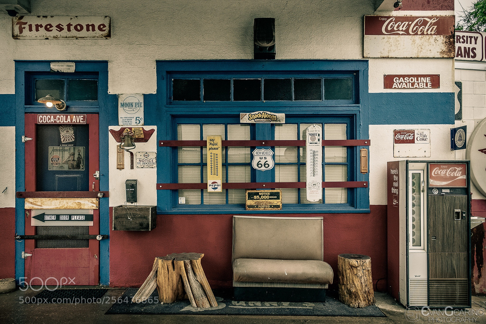 Fujifilm X-T1 sample photo. Magnolia gas station 02 photography