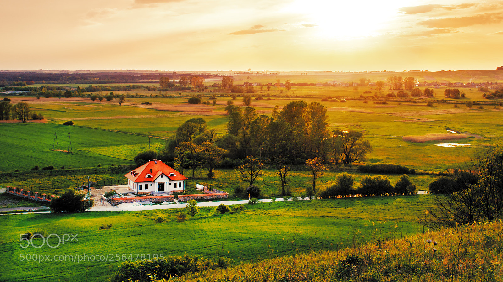 Nikon D3100 sample photo. Warm landscape in ponidzie photography