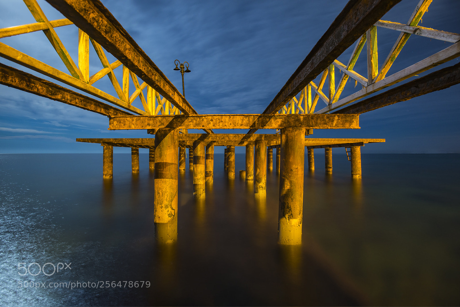 Nikon D800E sample photo. Long exposure from under photography