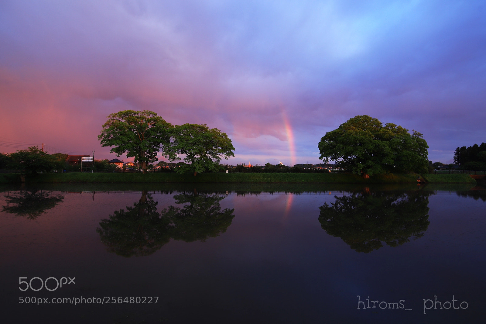 Canon EOS 6D Mark II sample photo. Rainbow and reflection photography