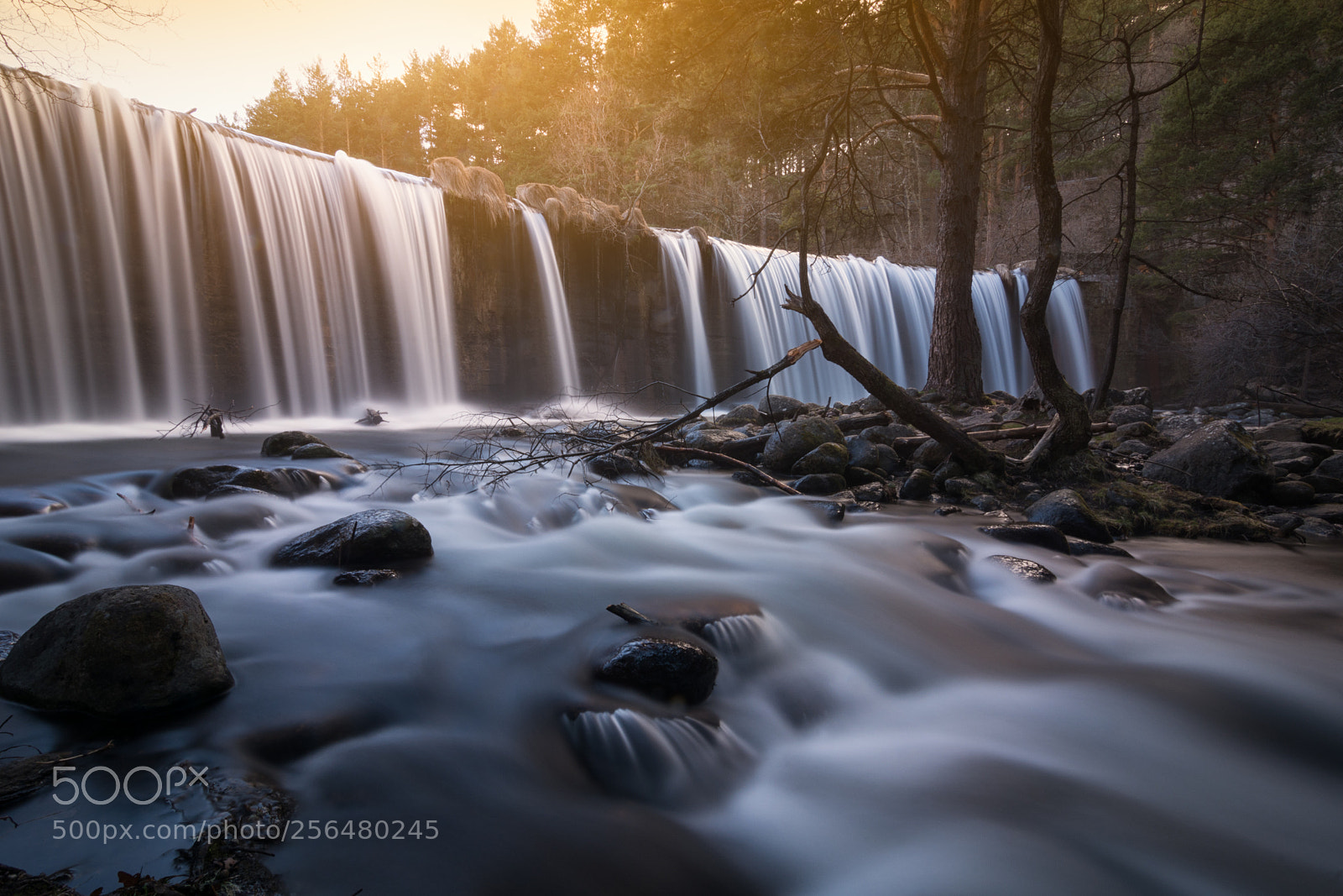 Nikon D7100 sample photo. Waterfall photography