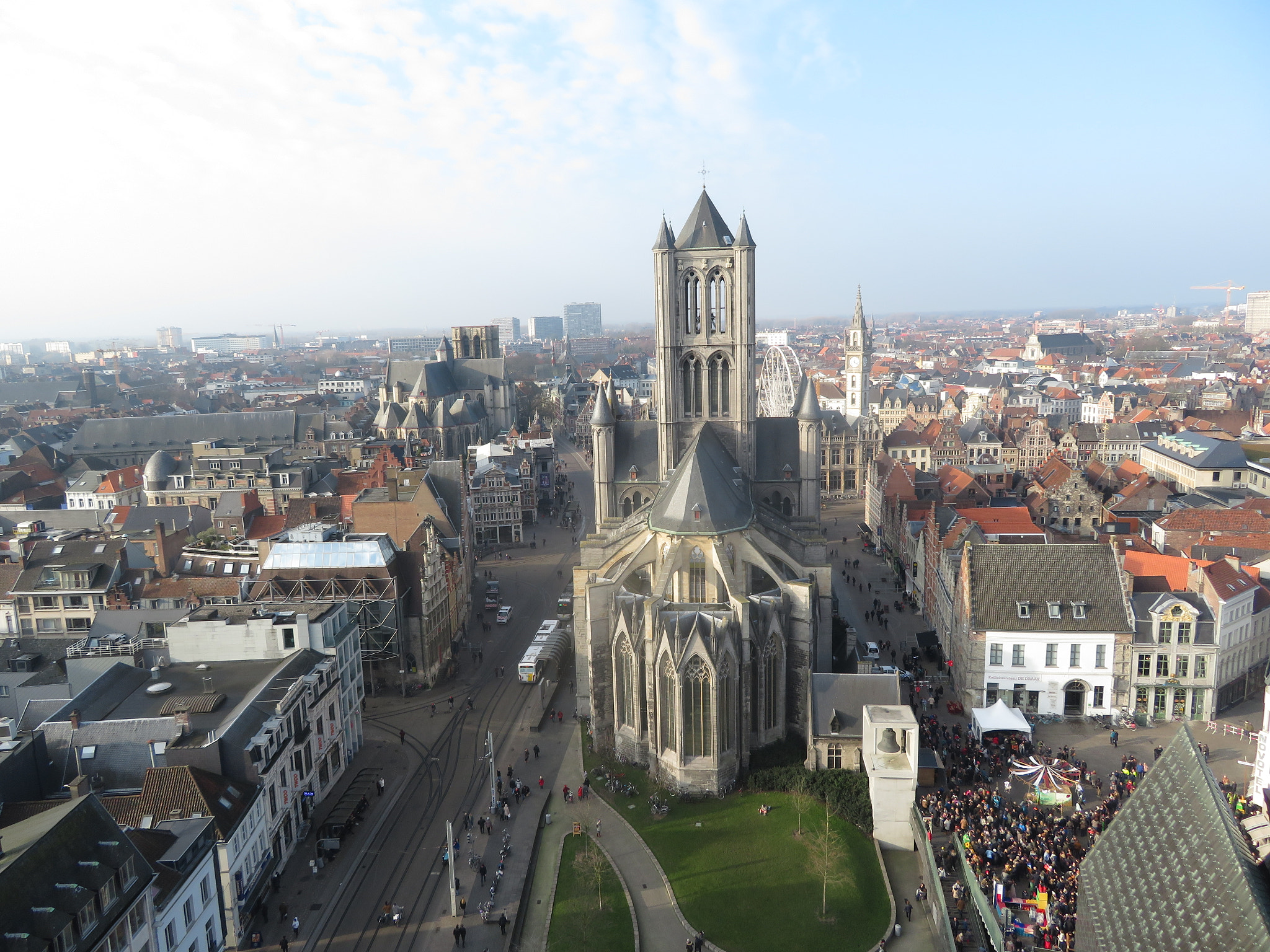 Canon PowerShot SX730 HS sample photo. Cathedral of gent photography