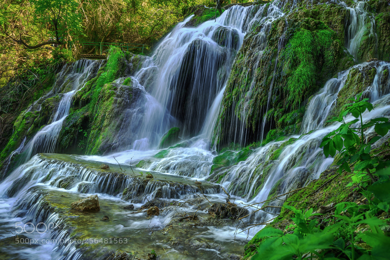 Canon EOS 6D sample photo. Waterfall to the village photography