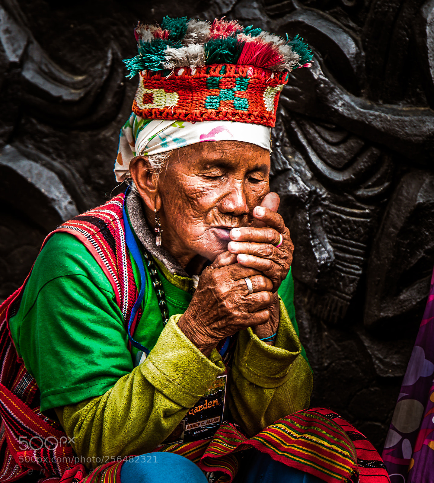 Nikon D800 sample photo. An elder igorot photography