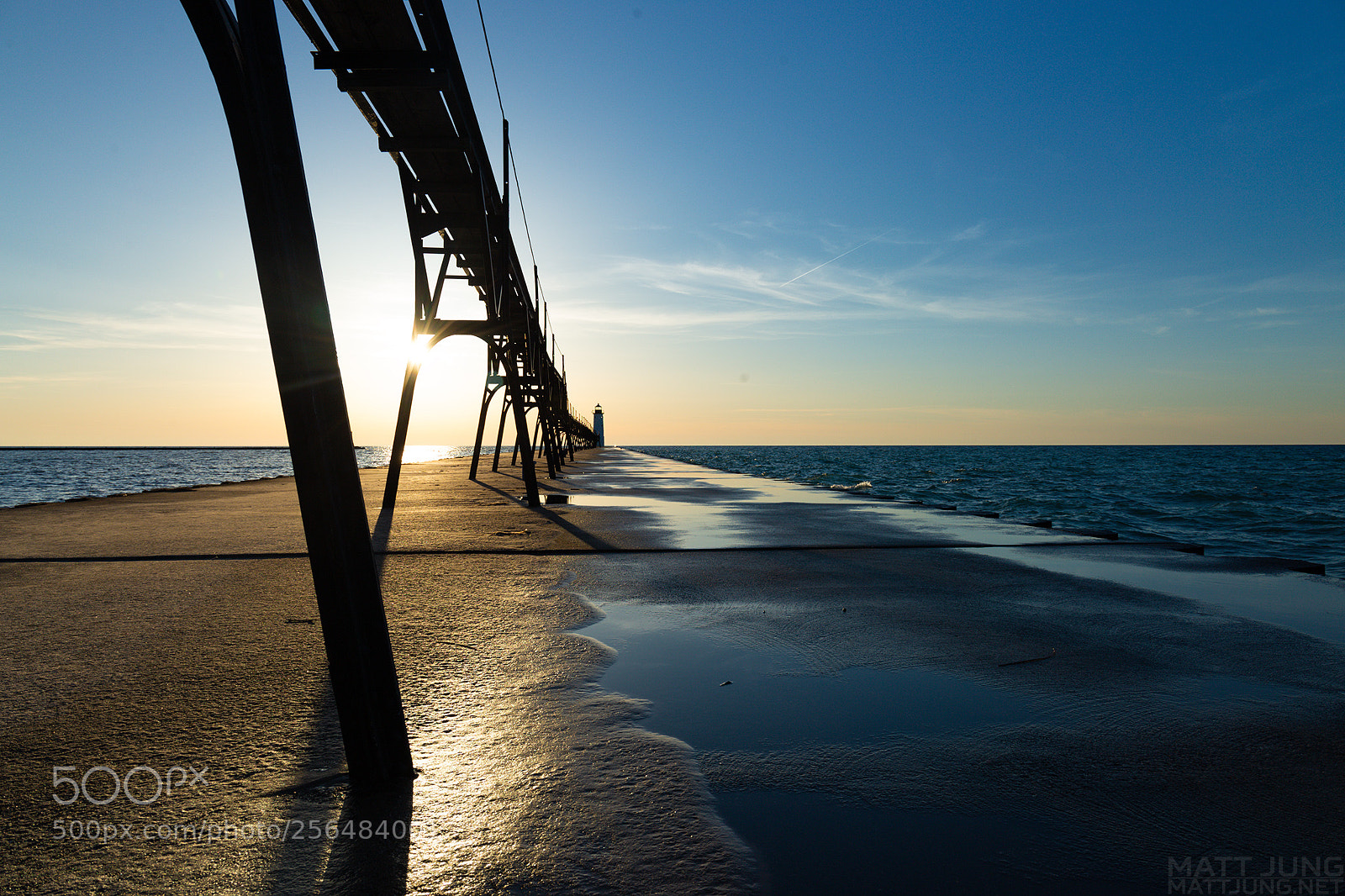 Canon EOS 6D sample photo. Manistee golden hour photography
