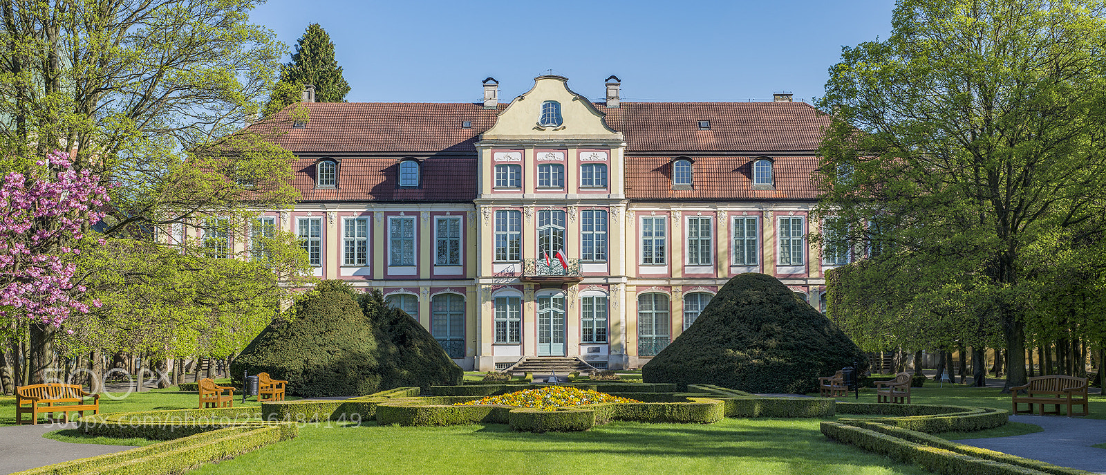 Nikon D610 sample photo. Abbots' palace in oliwa photography