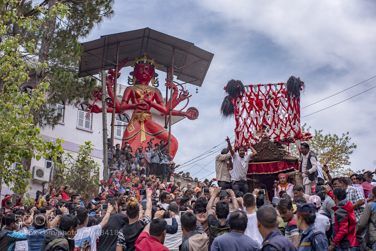 Nikon D750 sample photo. Chandeshwori jatra, banepa photography