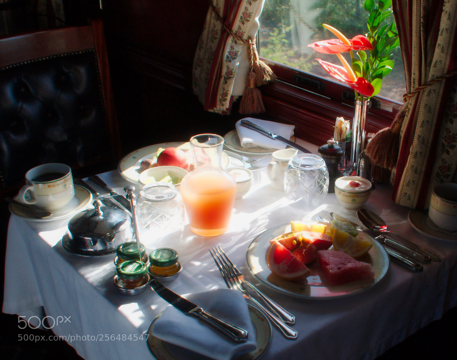 Nikon D90 sample photo. Breakfast on the rovos photography